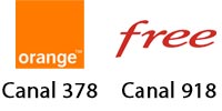 Canal 378 - Orange - Canal 918 - Free
